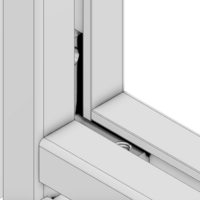 41-001-0 MODULAR SOLUTIONS PROFILE FASTENER HIDDEN PROFILE CONNECTOR M